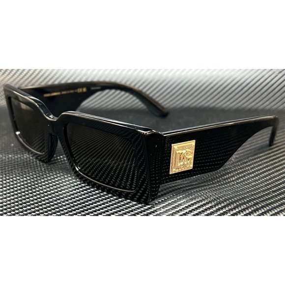 Dolce and Gabbana Black 53mm Women's Sunglasses - Picture 1 of 4